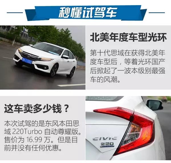 憑什么叫神車？ 本田思域220Turbo試駕